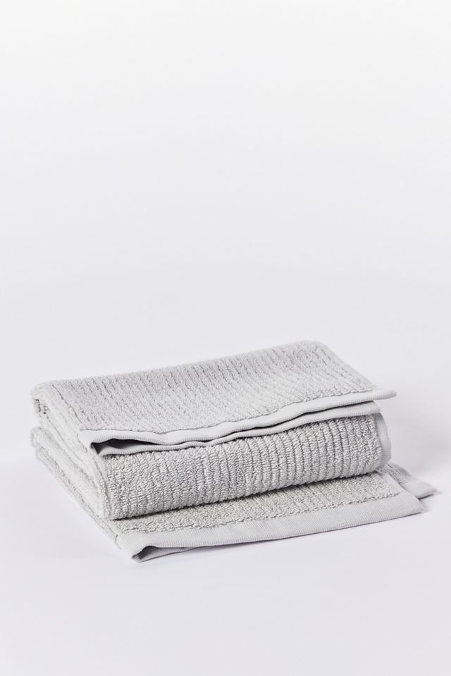 Coyuchi Temescal Organic Ribbed Towel Set #2