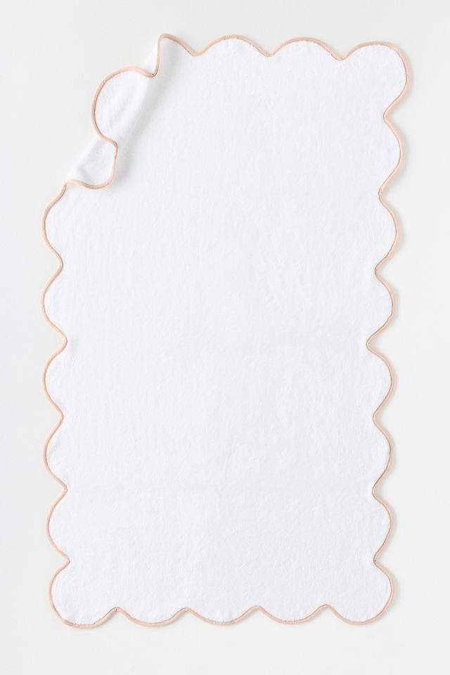 Kassatex Chairish Scallop Edge Bath Towel Collection #4