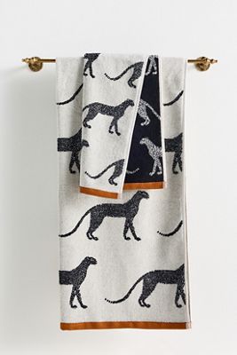Cotton Woven Pattern Towel Collection