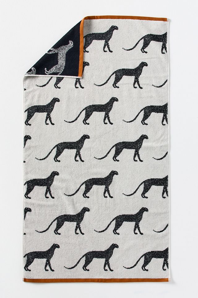 Cotton Woven Pattern Towel Collection #3