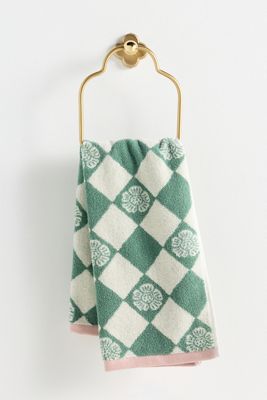 Cotton Woven Pattern Towel Collection