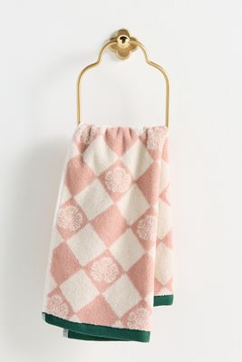 Cotton Woven Pattern Towel Collection