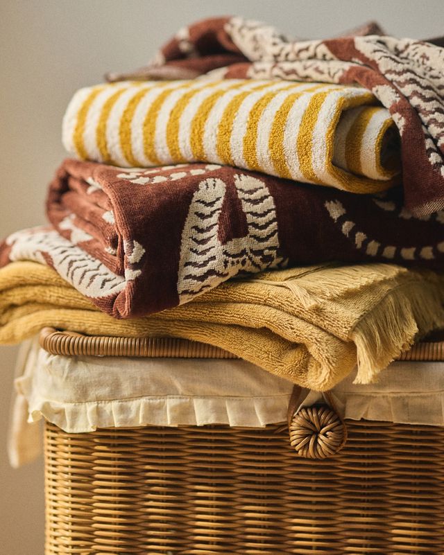 Isa Tiger Cotton Towel Collection #2