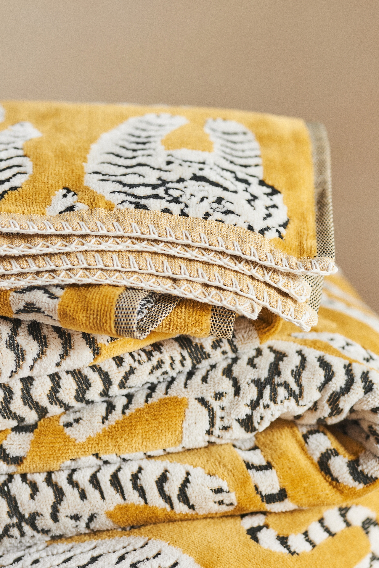 Isa Tiger Towel Collection