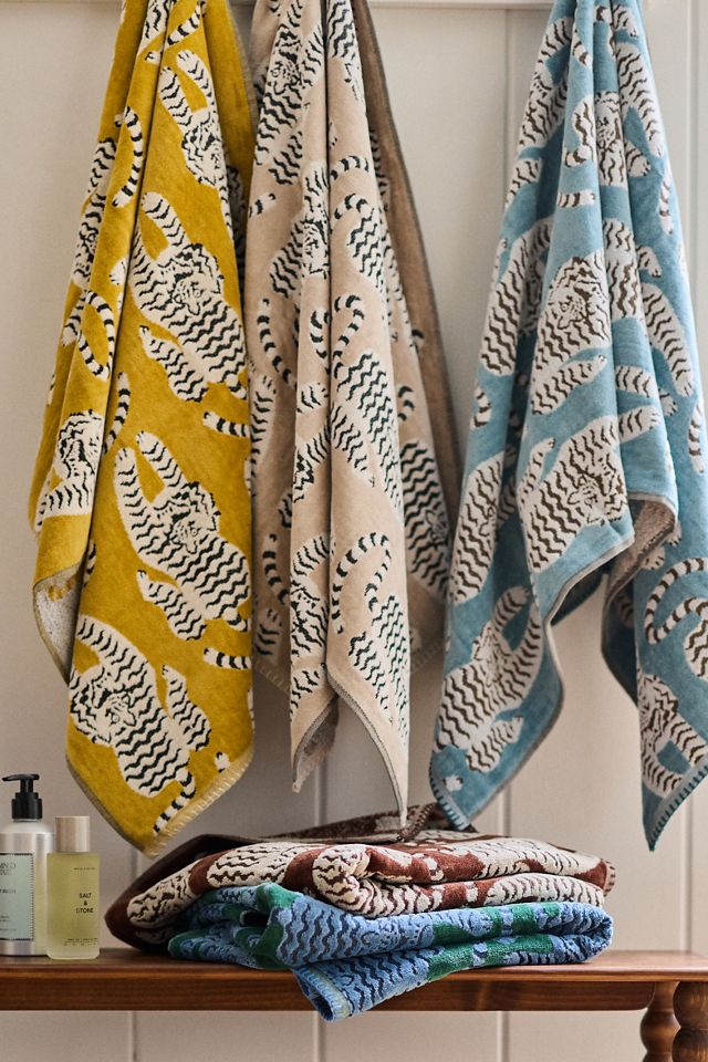 Isa Tiger Cotton Towel Collection #3