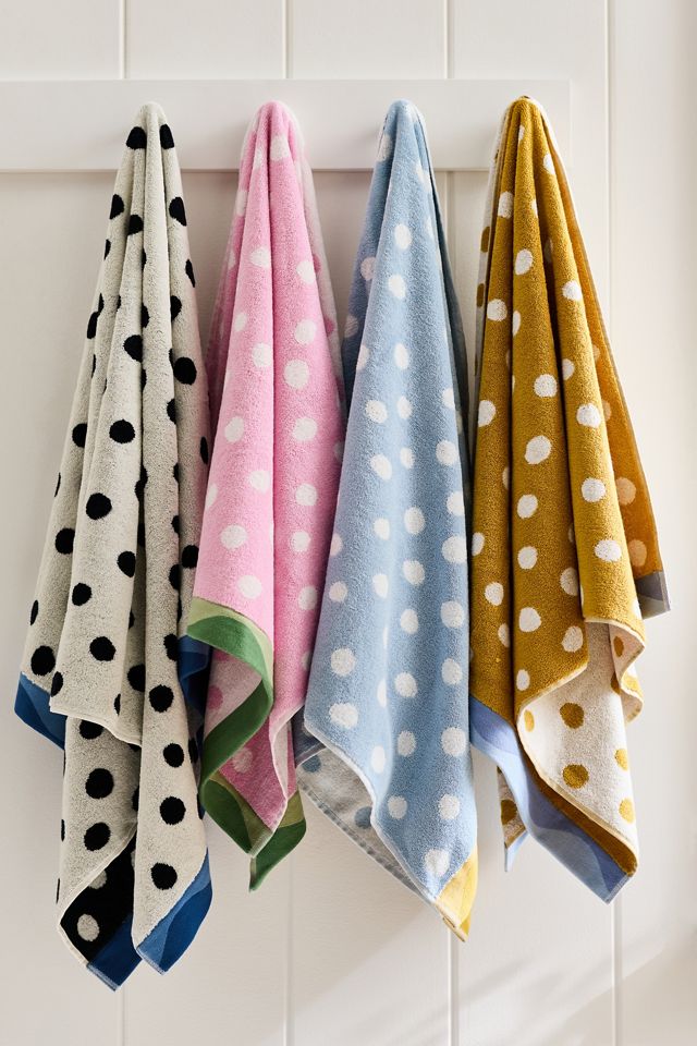 Maeve Cotton Patterned Towel Collection #1