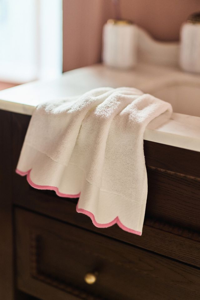 Maeve Cotton Decorative Edge Towel Collection #1