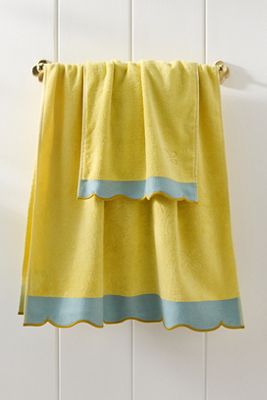Maeve Baumwoll-Handtuchkollektion mit Zierkante