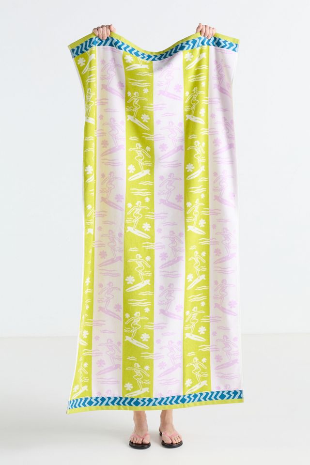 Gela Cotton Jacquard Beach Towel #1