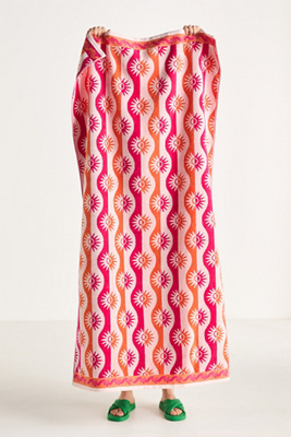 Gela Cotton Jacquard Beach Towel