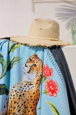 Maeve Cotton Printed Beach Towel - Thumbnail 5