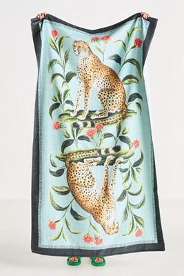 Maeve Cotton Printed Beach Towel - Thumbnail 2