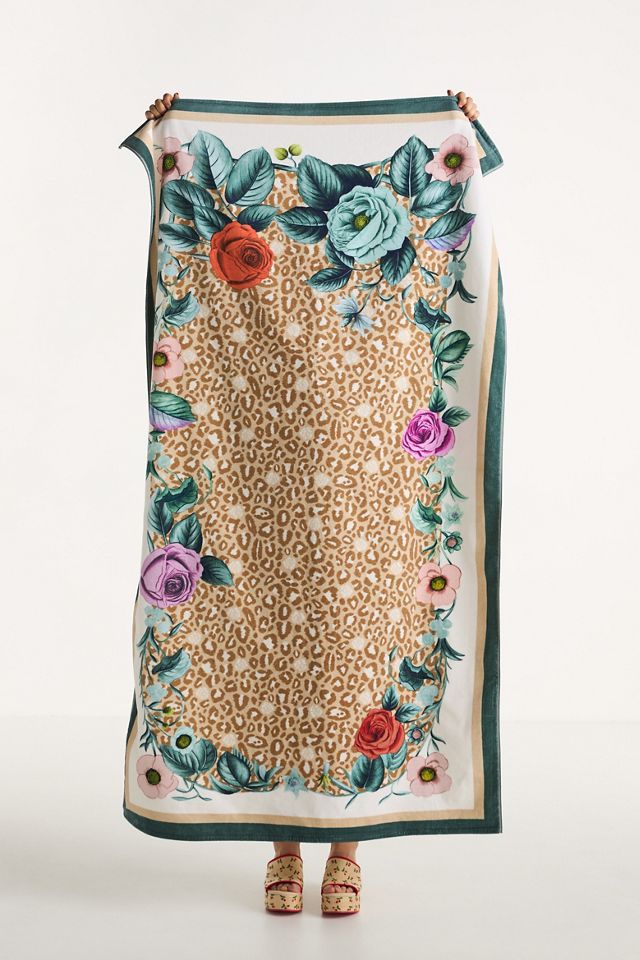 Maeve Cotton Printed Beach Towel
