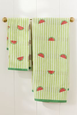 Icon Stripe Cotton Towel Collection
