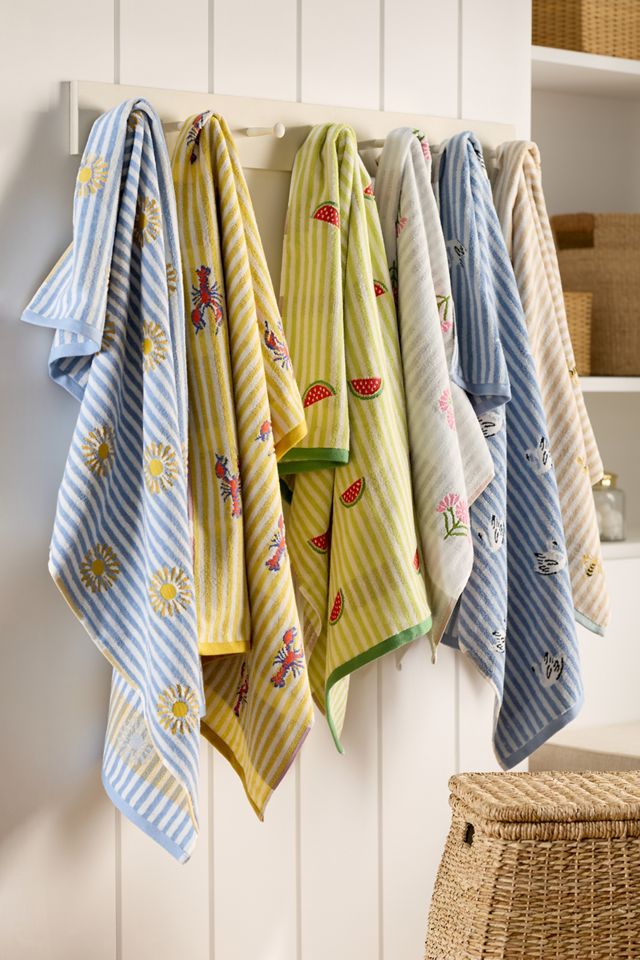 Icon Stripe Cotton Towel Collection #2