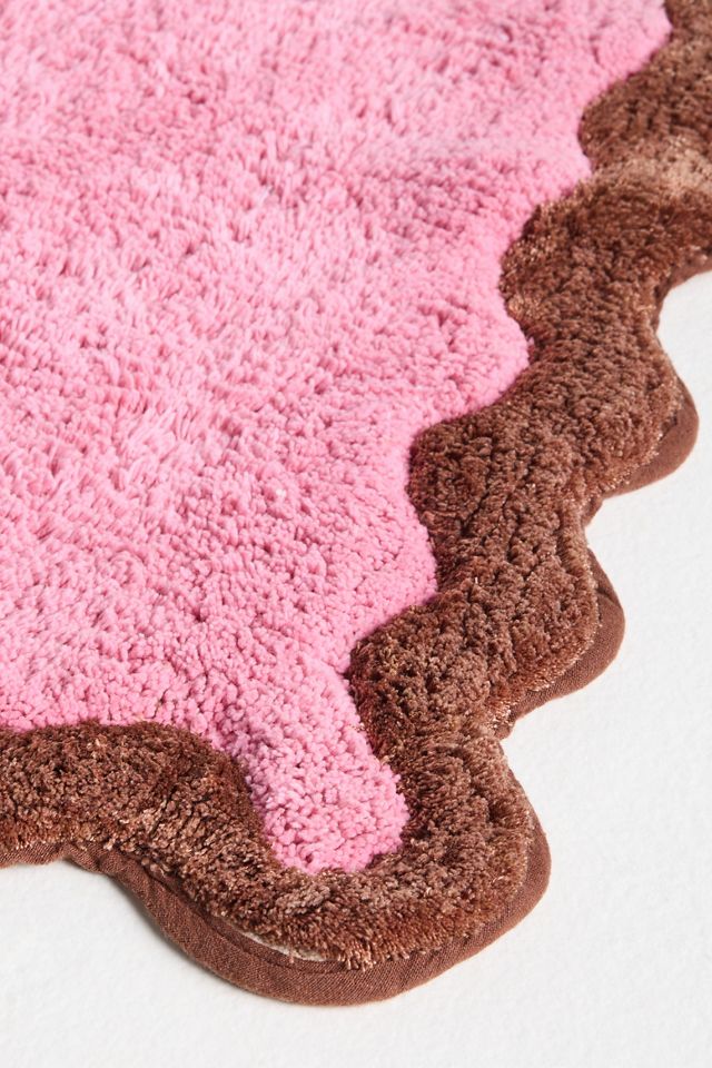 Maeve by Anthropologie Scalloped Cotton Bath Mat #2