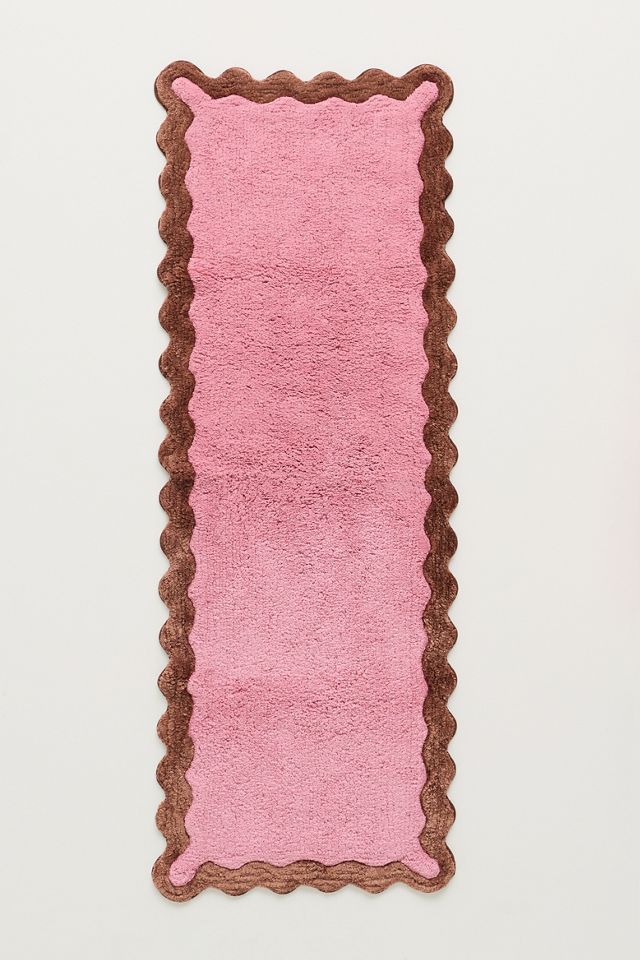 Maeve by Anthropologie Scalloped Cotton Bath Mat #3