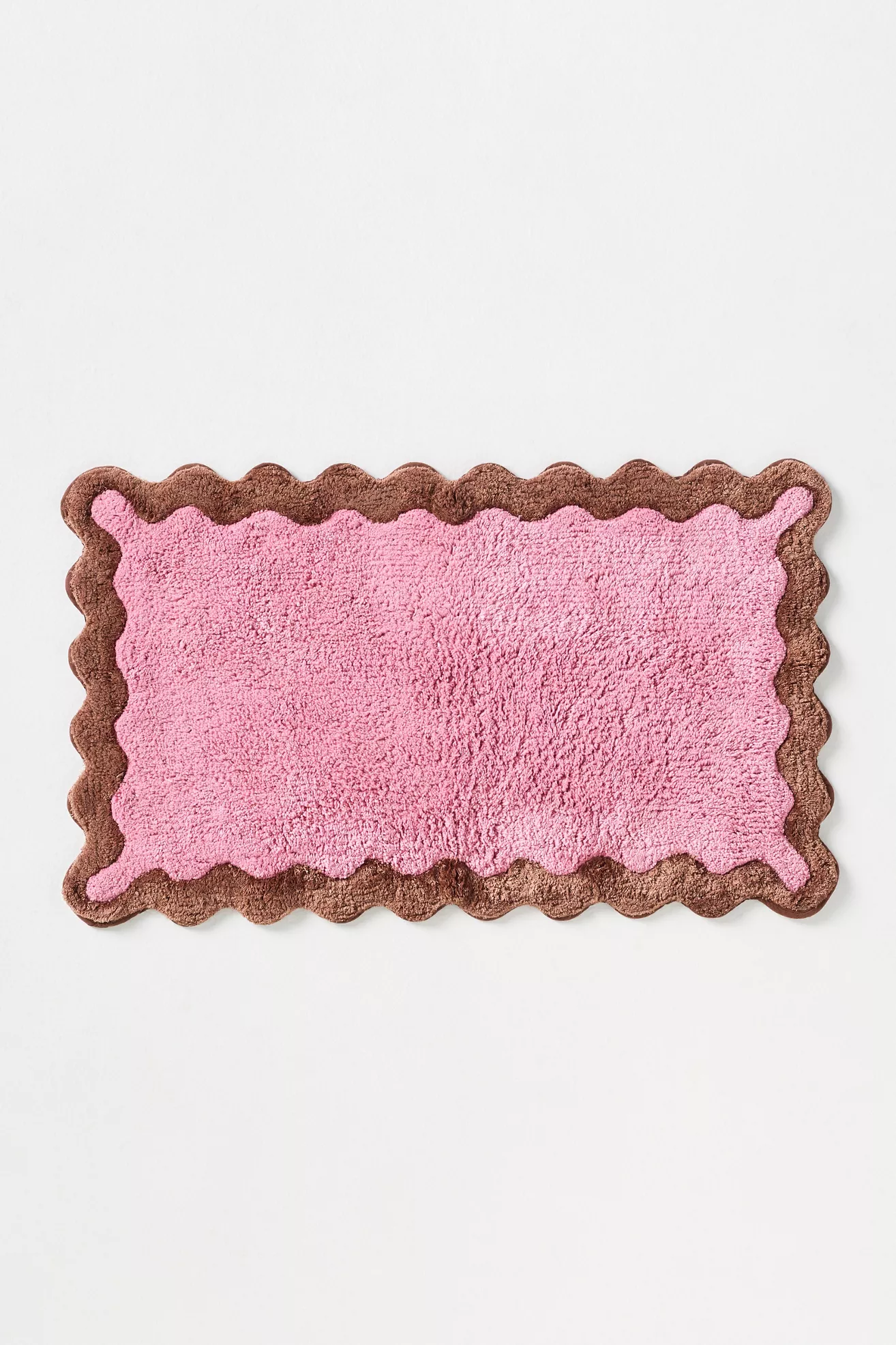 Maeve by Anthropologie Scalloped Cotton Bath Mat