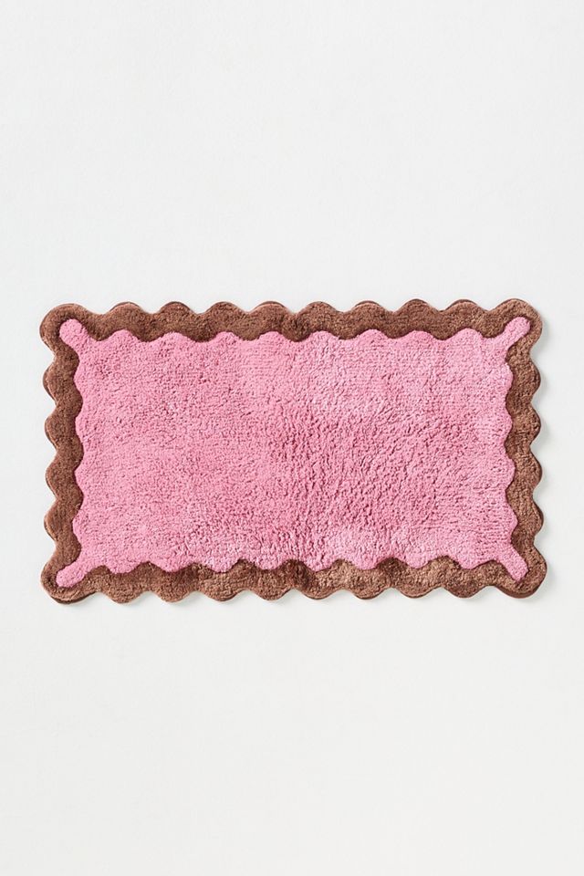 Maeve by Anthropologie Scalloped Cotton Bath Mat #1