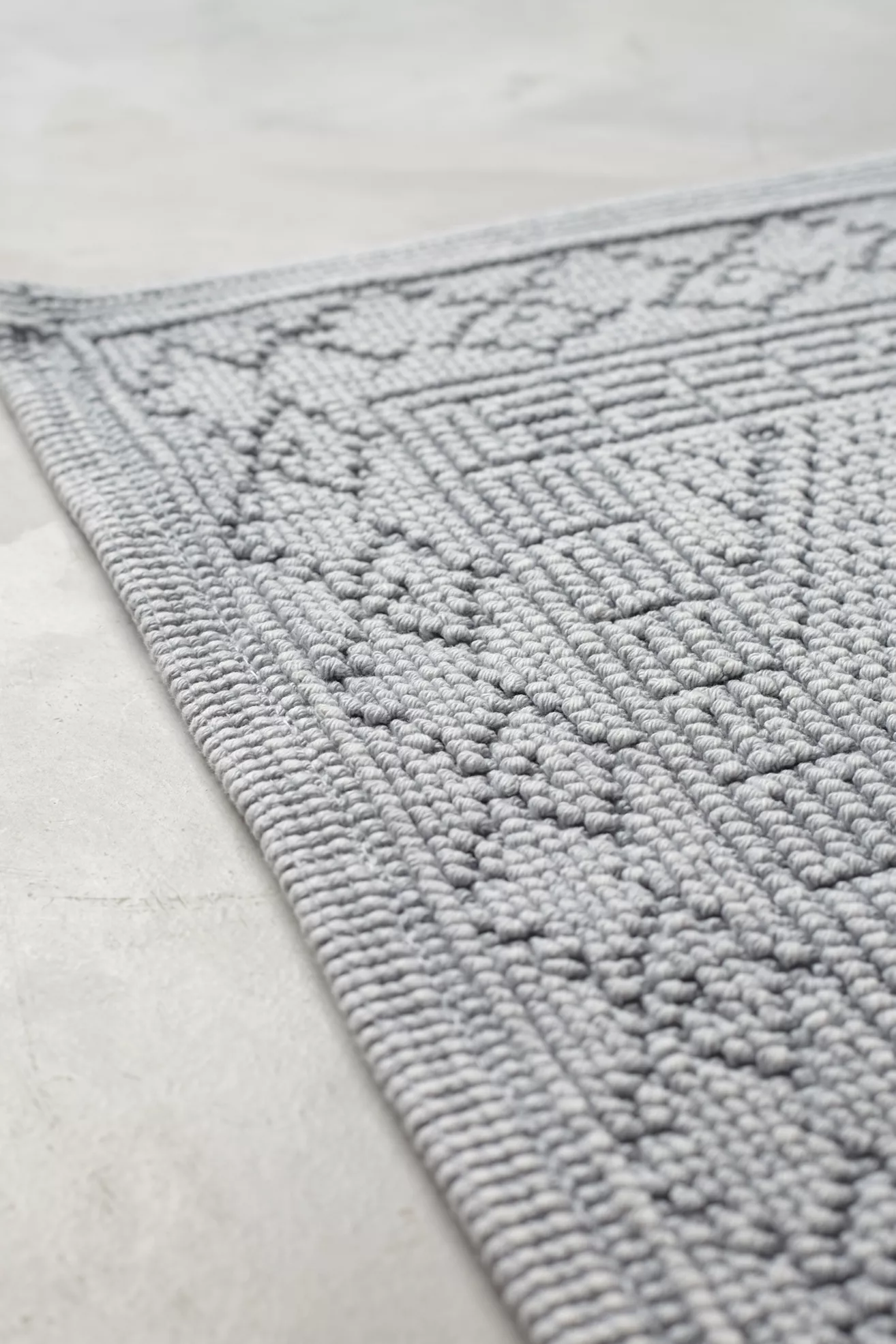 Misona Stonewashed Cotton Bath Mat - thumbnail 3