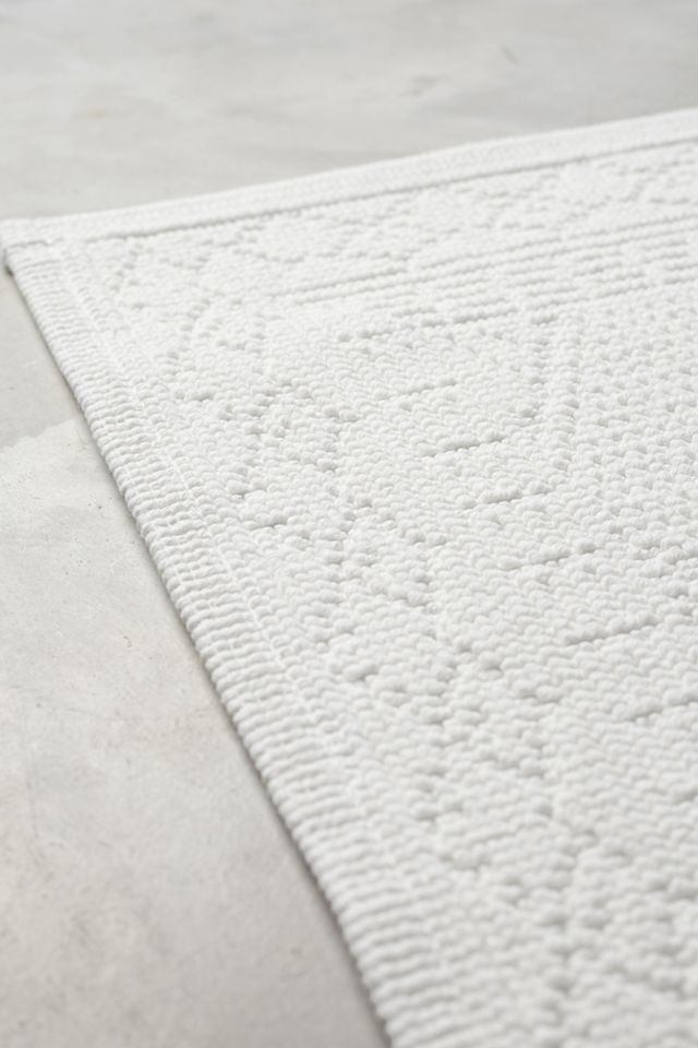 Misona Stonewashed Cotton Bath Mat #3