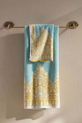 Tiya Cotton Velour Towel Collection