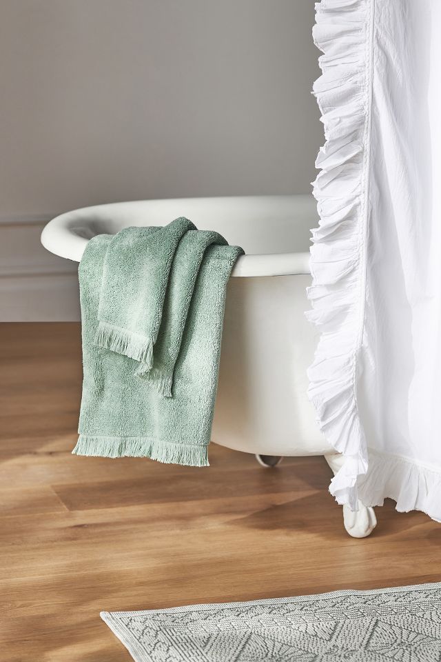 Ruffled Shower Curtain | AnthroLiving