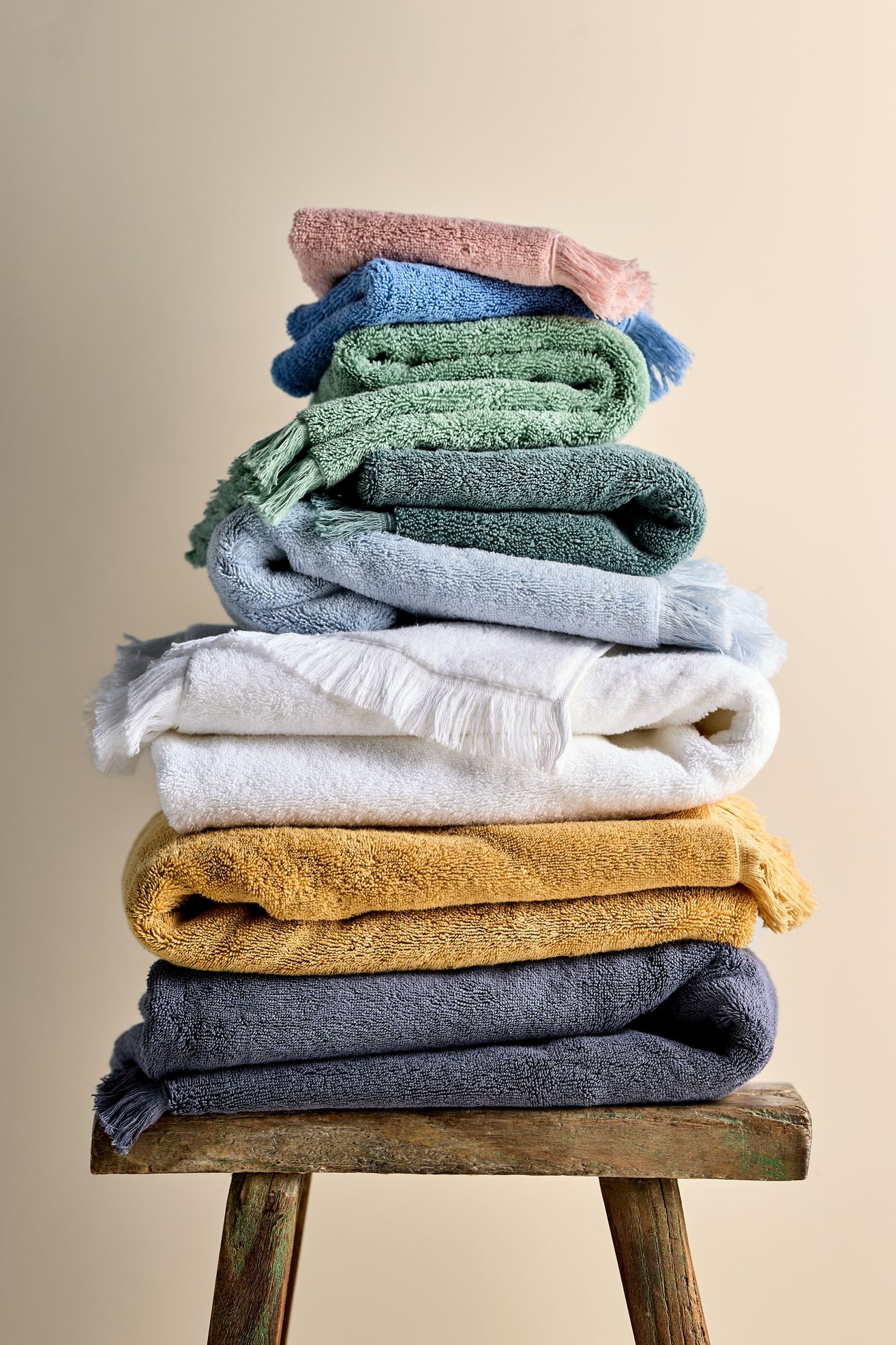 100% Turkish Cotton Towel Collection (YELLOW)