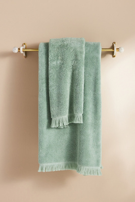 Anthropologie Plush Turkish Cotton Towel Collection