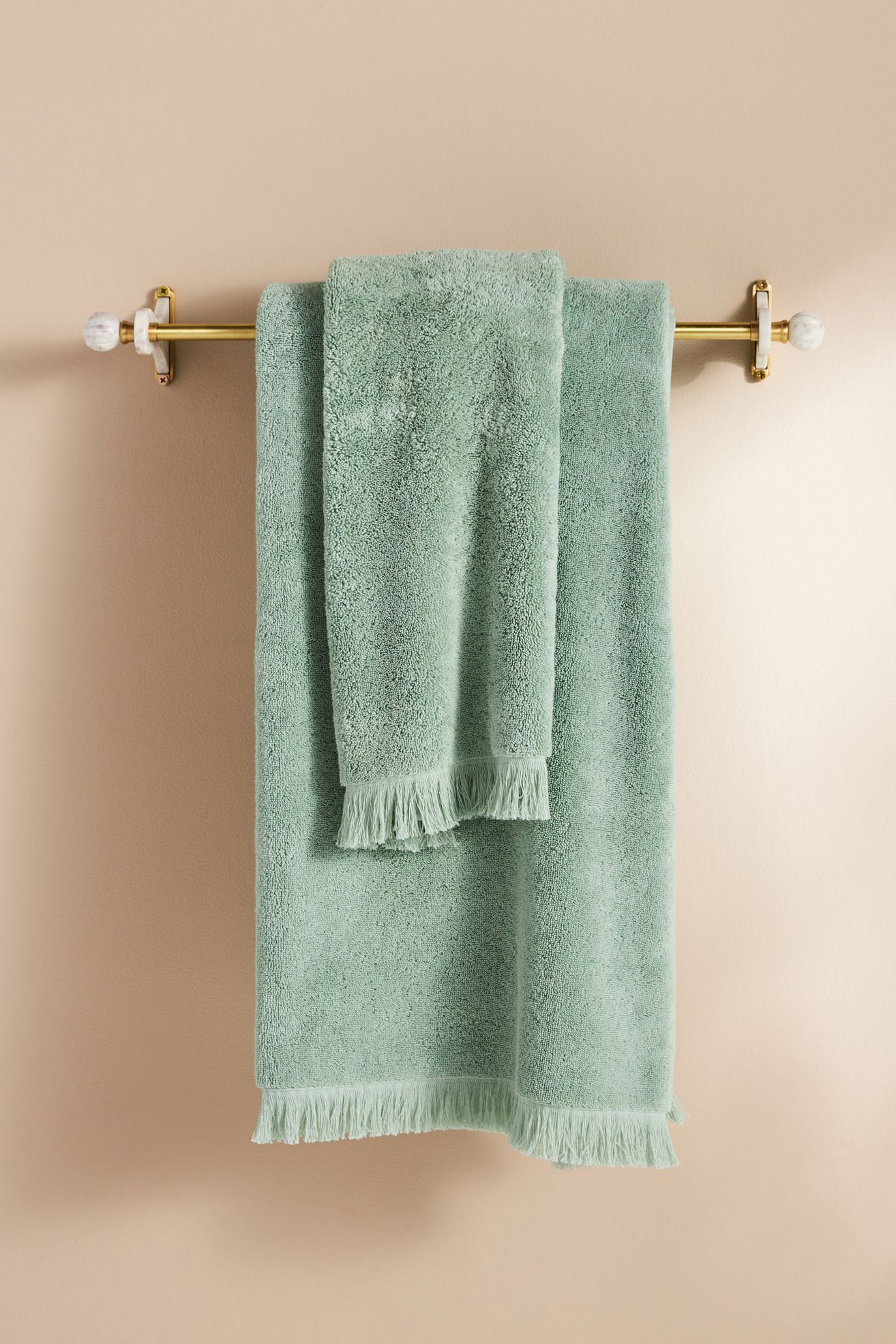 100% Turkish Cotton Towel Collection - (MOSS GREEN)
