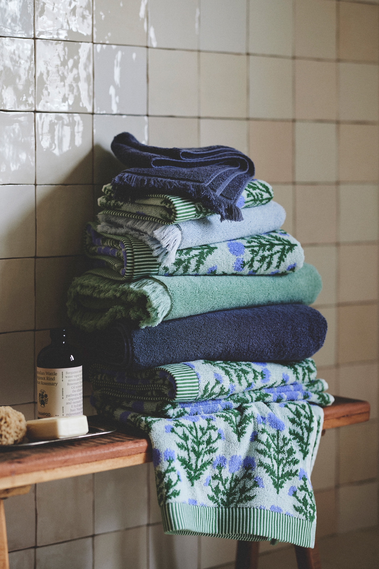 Plush Turkish Cotton Towel Collection