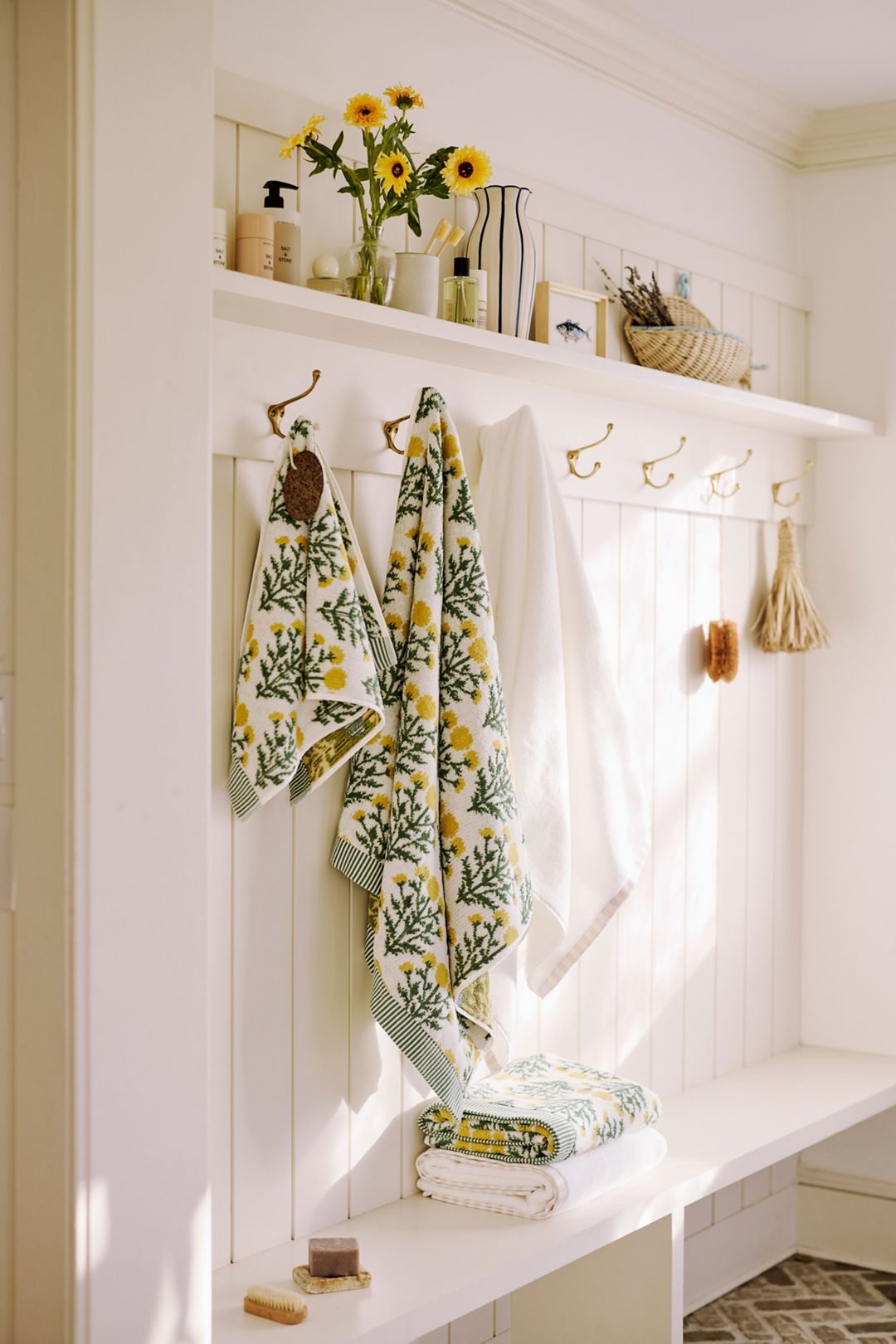 Eudora Cotton Towel Collection - Dark Yellow, Bath Towel