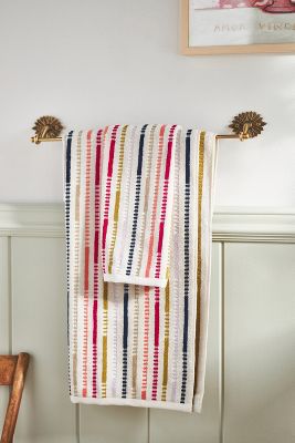 Shop Anthropologie Andie Stripe Bath Towel Collection