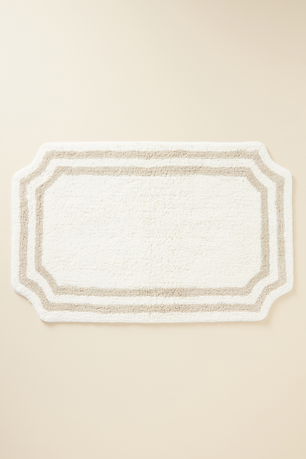 Hand-Tufted Double Border Bath Mat