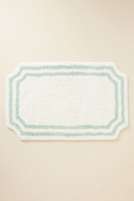Hand-Tufted Double Border Bath Mat