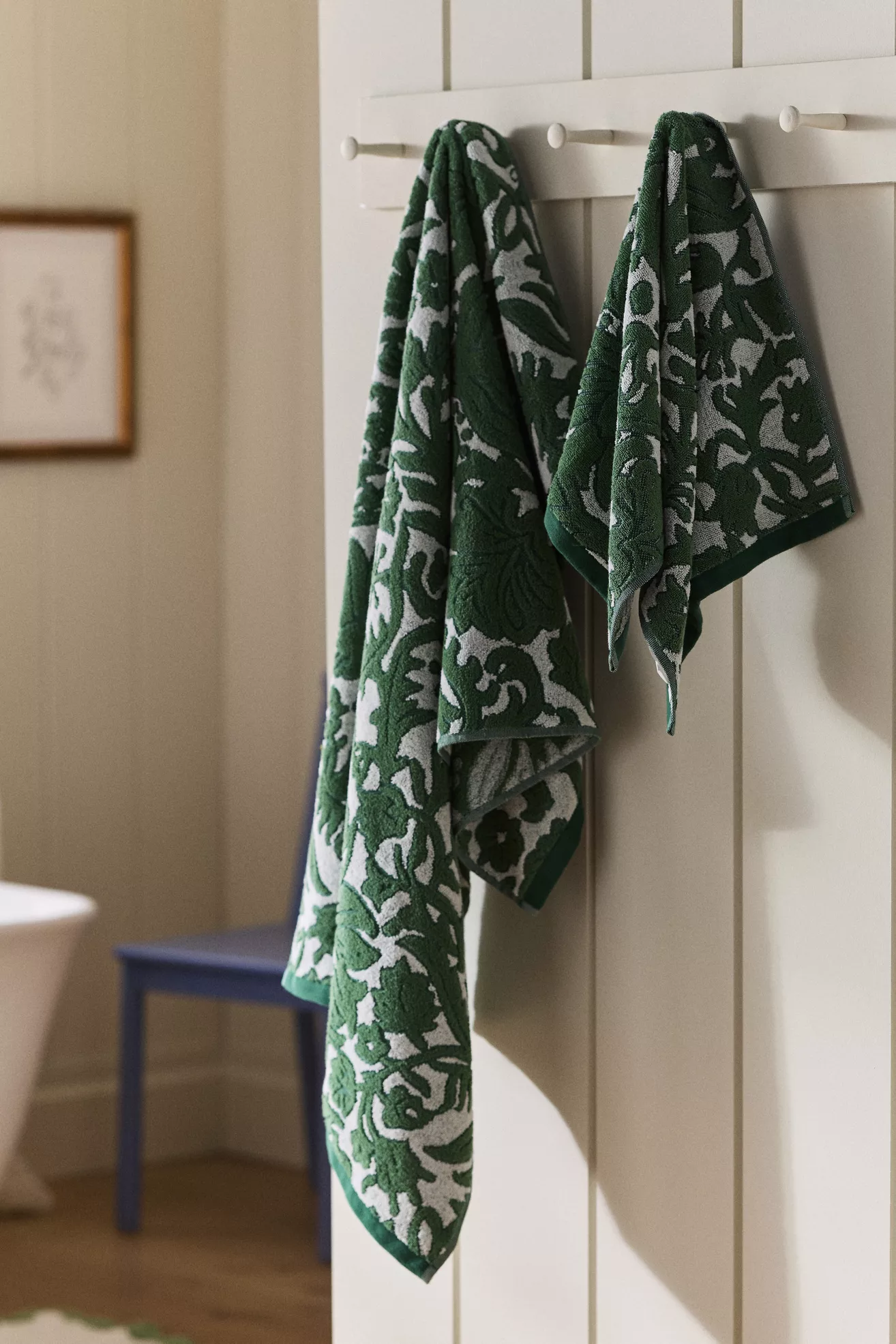 Devon Floral Cotton Towel Collection - thumbnail 2