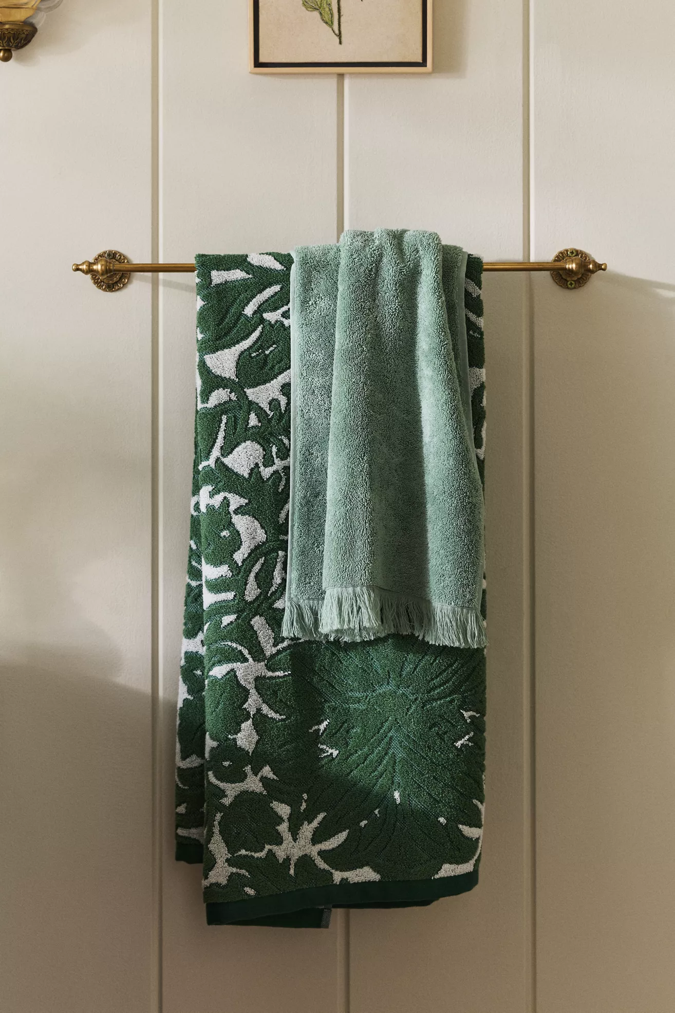 Devon Floral Cotton Towel Collection