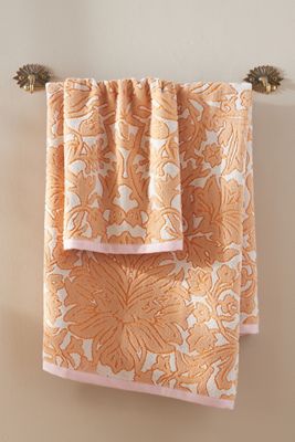 Devon Floral Cotton Towel Collection