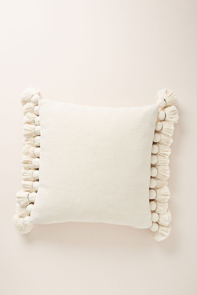 Tasseled Chenille Nadia Pillow