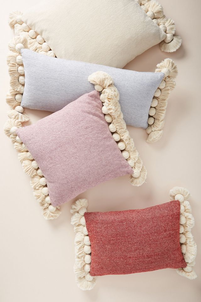 Tasseled Chenille Nadia Pillow #3