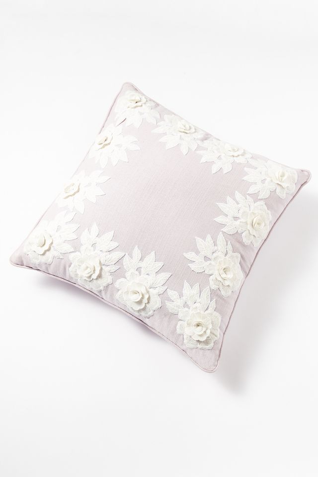 Alice Archer x Anthropologie Embroidered Cushion | Anthropologie UK