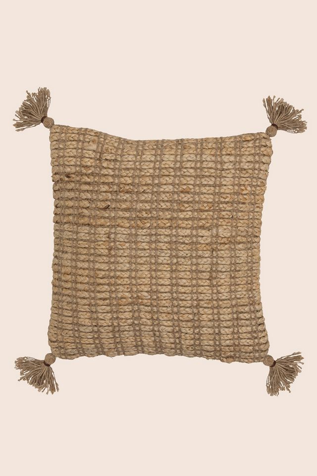 Coussin en jute Felina #1