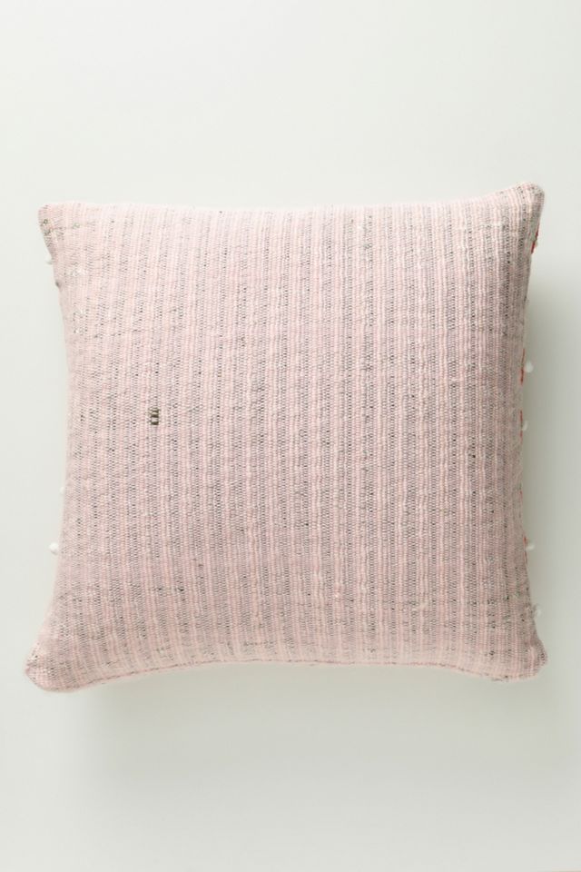 Metallic-Woven Pommed Cushion #2
