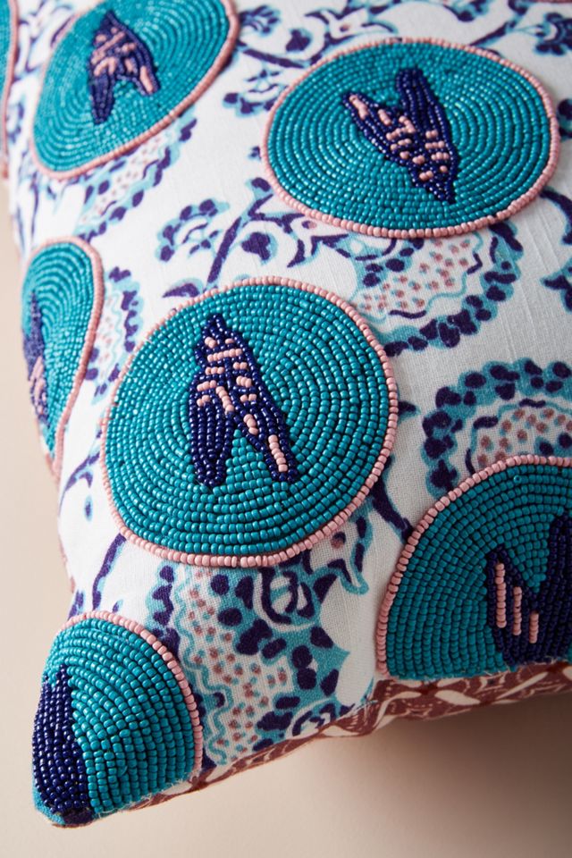 Beaded Devann Pillow #3