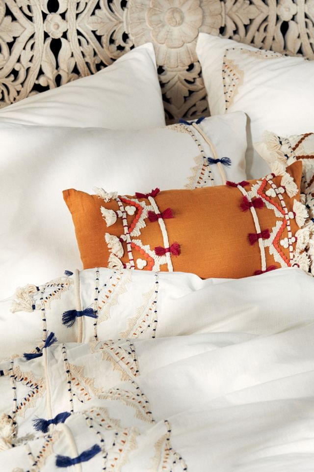 Vineet Bahl Embellished Pillow #4