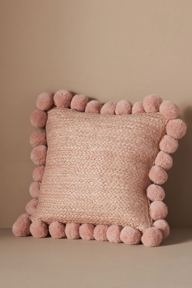 Pommed Jute Pillow