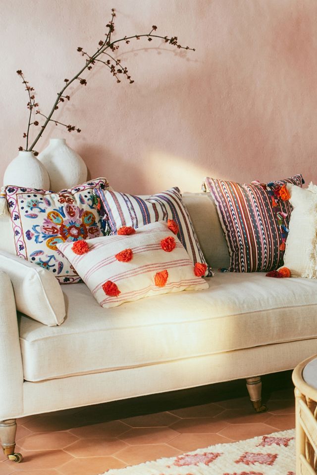 Embroidered Valeria Pillow #4