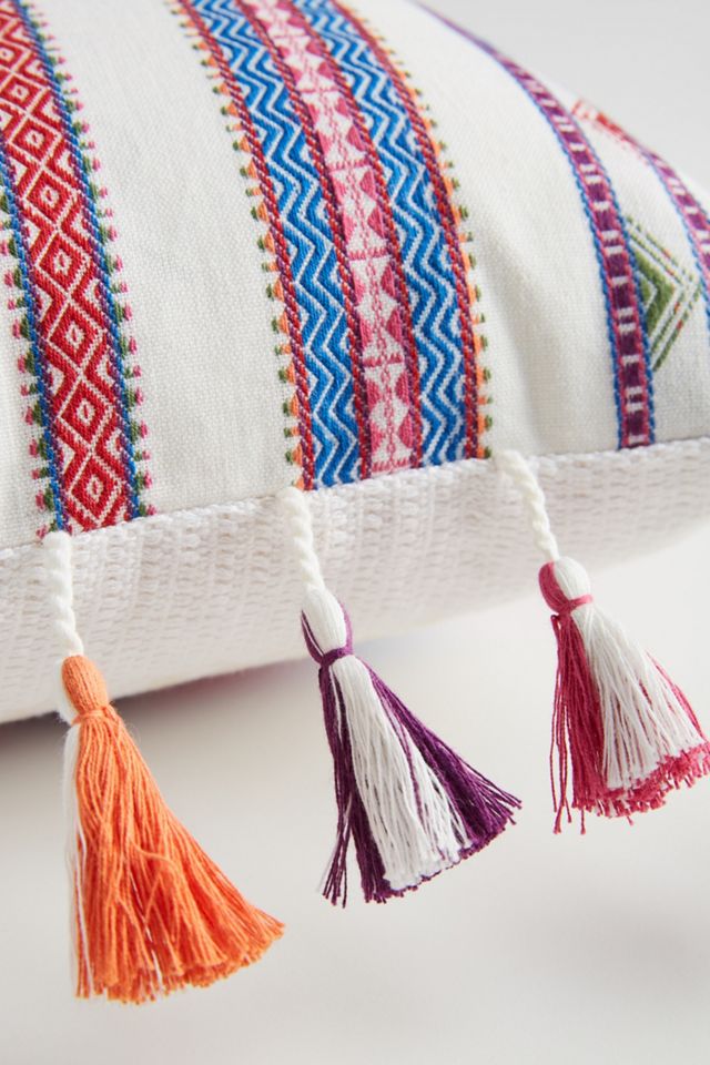 Woven Rosado Pillow #3