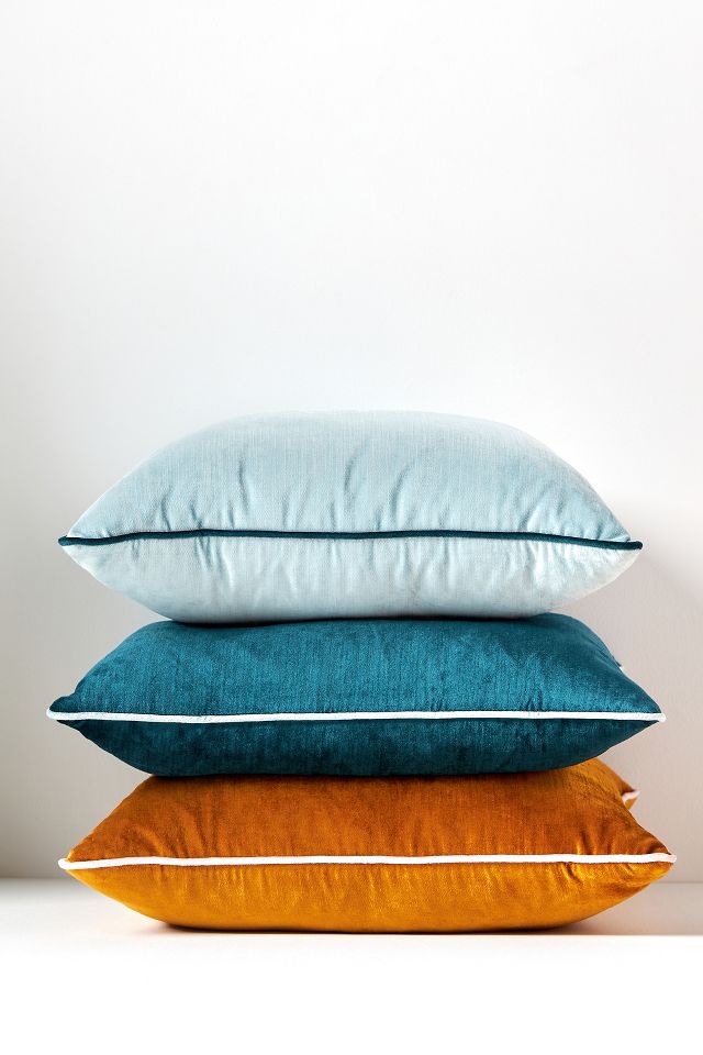 Anthropologie 2025 velvet pillow