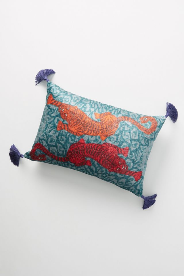Emma J Shipley Des Animaux Pillow #1